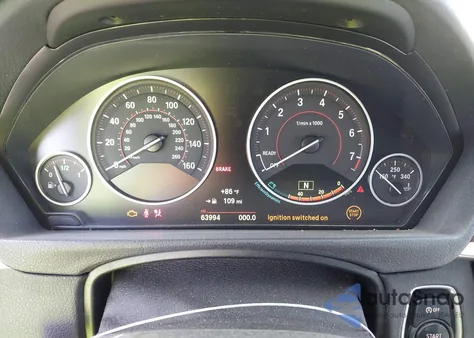 2015 BMW 435I из США, поврежденный, VIN WBA3R1C55FK193577